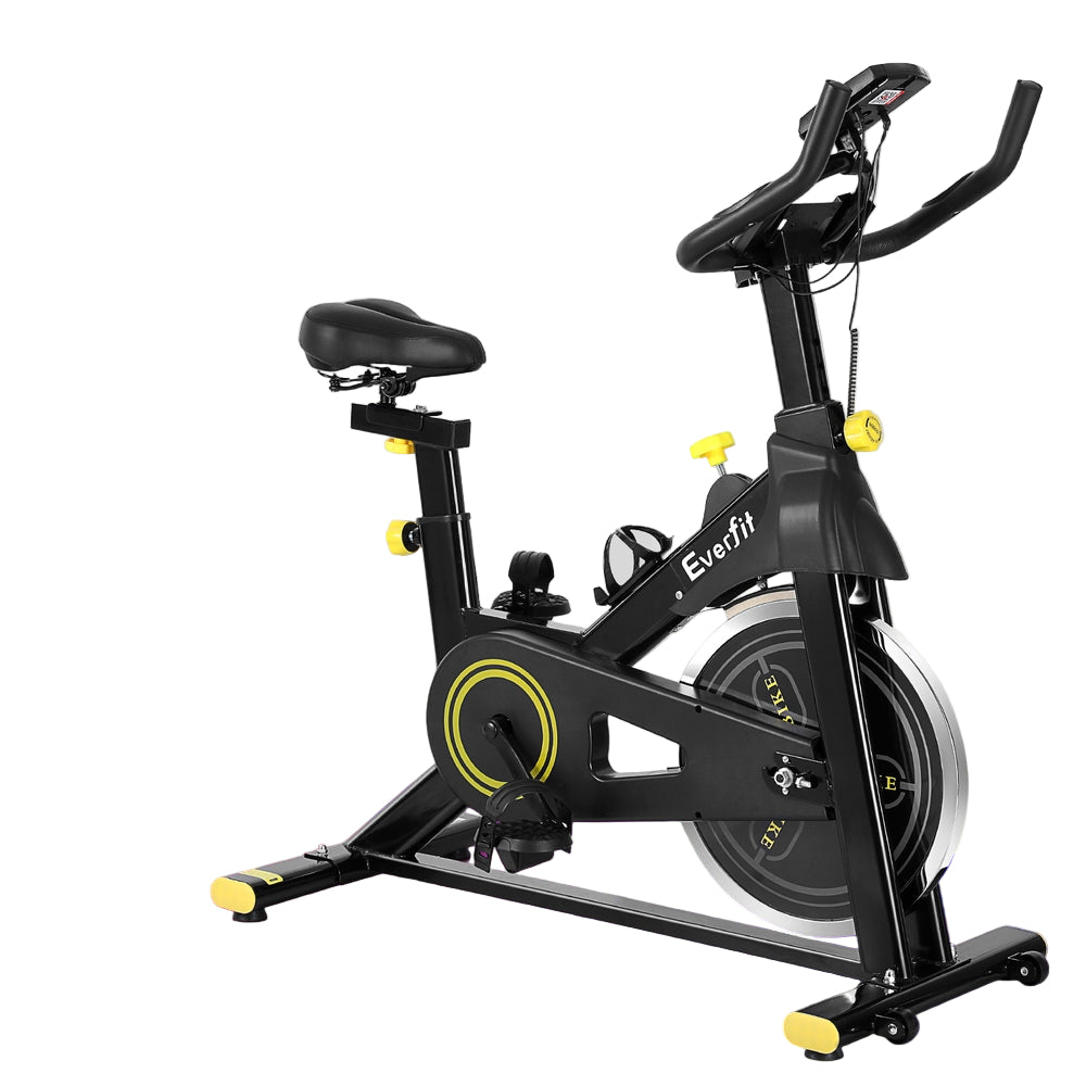 Everfit Spin Bike Exercise Bike Cardio Gym Bluetooth APP Connectable