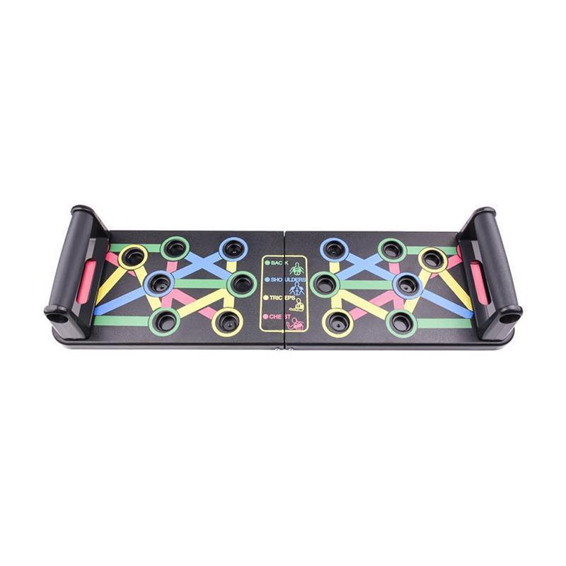 14 in 1 Push Up Board Rack Bar Grip Handle Muscle Train Gym Workout Fitness Stand