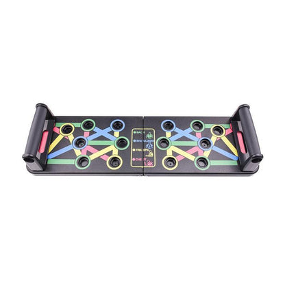 14 in 1 Push Up Board Rack Bar Grip Handle Muscle Train Gym Workout Fitness Stand