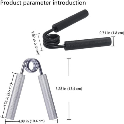 2 pcs Heavy Duty Metal Hand Grip Strengthener