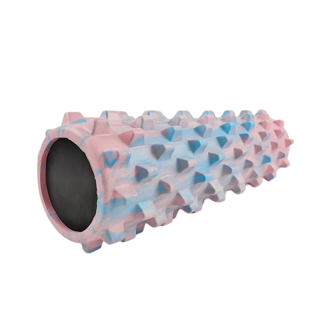 Colorful Solid Yoga Foam Roller 45cm