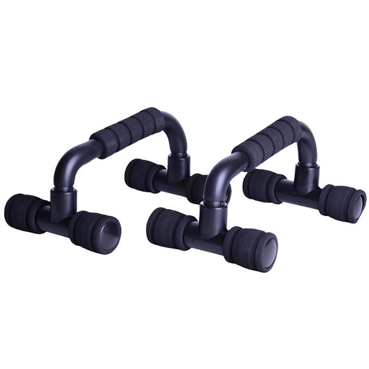 Black Push-Up Bars – Upper Body Strength & Stability Trainer