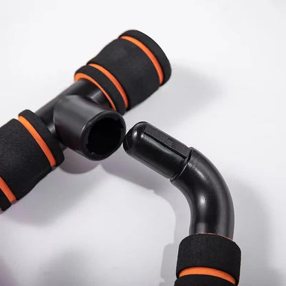 Black Push-Up Bars – Upper Body Strength & Stability Trainer