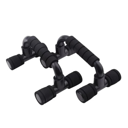 Black Push-Up Bars – Upper Body Strength & Stability Trainer