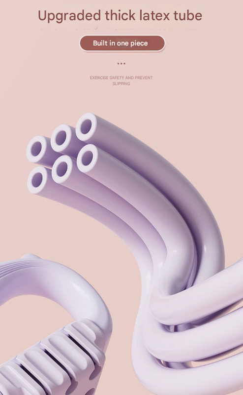 Resistance Chest Expander with 6 Levels - Cute Cat Ear Puller for Full Body Workout