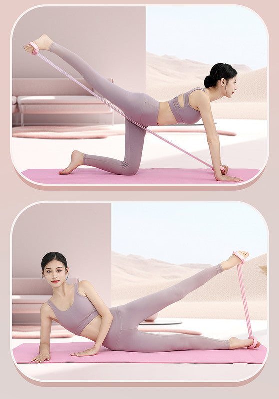 Resistance Chest Expander with 6 Levels - Cute Cat Ear Puller for Full Body Workout