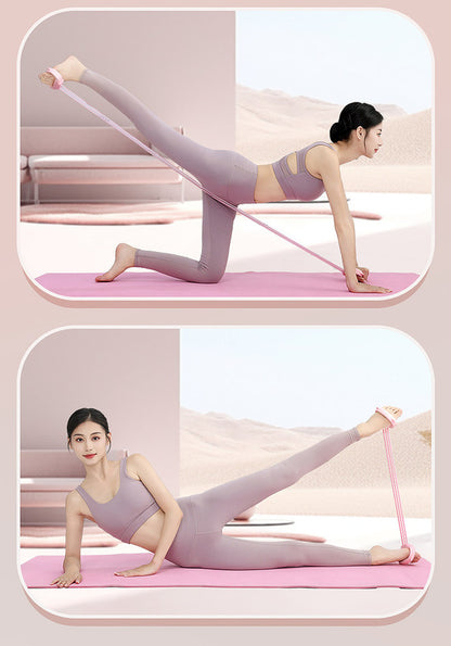 Resistance Chest Expander with 6 Levels - Cute Cat Ear Puller for Full Body Workout